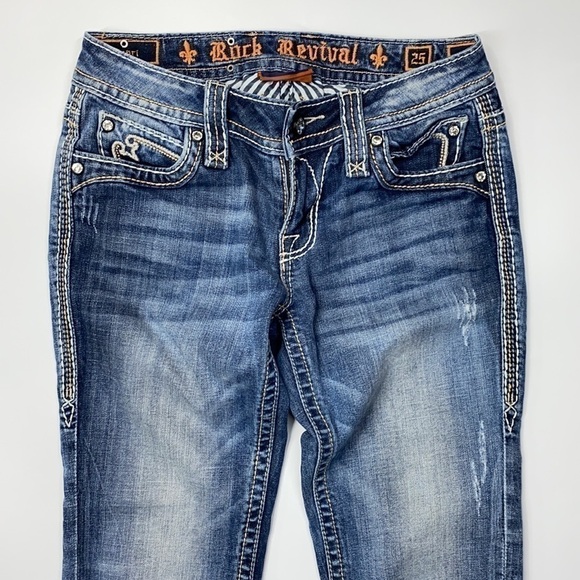 Rock Revival Pilkin Capri Size 25 - Picture 6 of 13